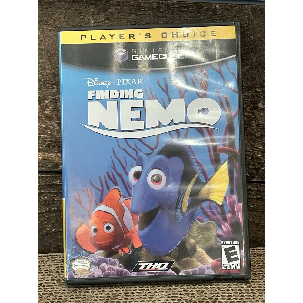Finding Nemo GameCube Video Game VTG‎ Great Condition